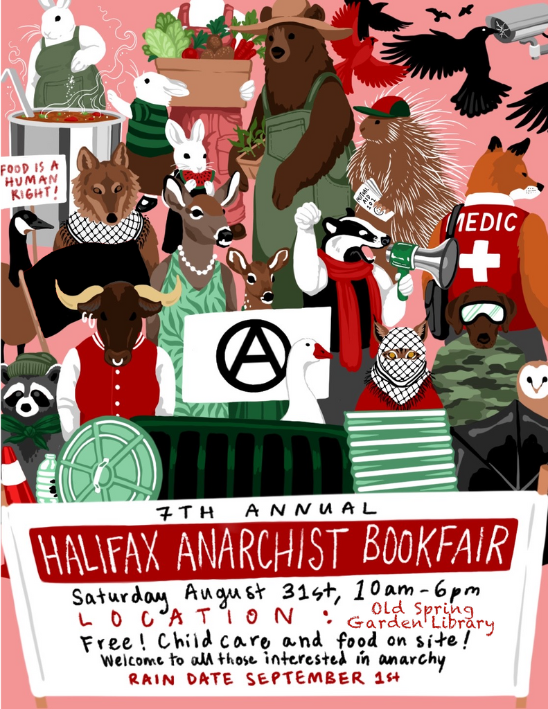 [Aug 31] 7th Annual Halifax Anarchist Bookfair!