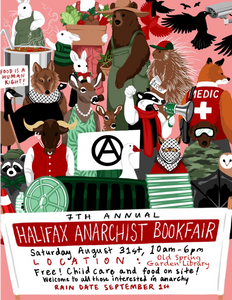 [Aug 31] 7th Annual Halifax Anarchist Bookfair!