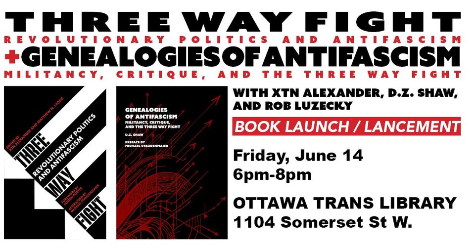 Ottawa: Double book launch for two new books on antifascism!