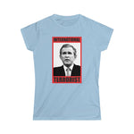 International Terrorist George Bush Tee Shirt (Fitted)